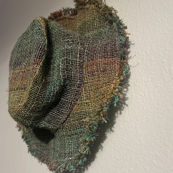 Woven Fringed Hemp Bucket Hat - Picture 2 of 14
